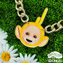 Load image into Gallery viewer, Teletubbies Laa-Laa makes a statement necklace