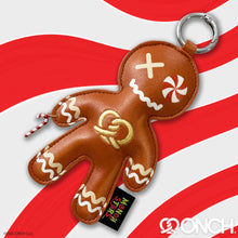 Load image into Gallery viewer, Voo Doo Doos™ "Wonky Gingerbread Man" Limited Holiday Edition Bag Charm