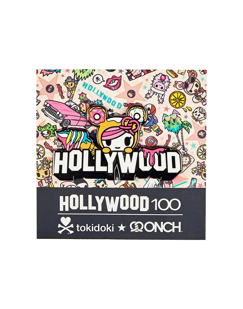 Hollywood 100 x tokidoki x ONCH Donutella Enamel Pin