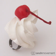 Load image into Gallery viewer, Whip Cream Ring with a Cherry on Top!