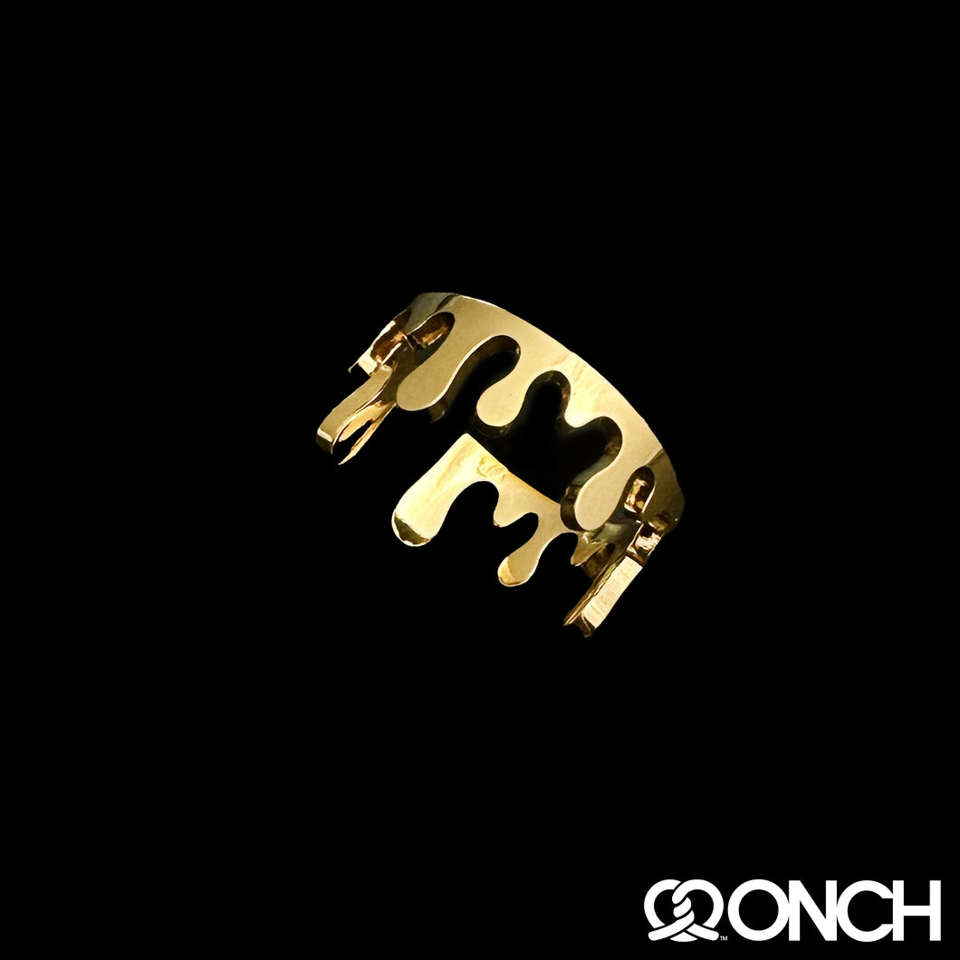 Drip Ring 18K Gold Plated