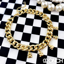 Load image into Gallery viewer, ONCH Gold Teddy Bear Necklace