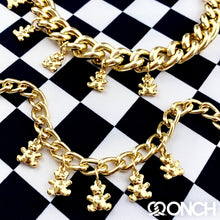Load image into Gallery viewer, ONCH Gold Teddy Bear Necklace
