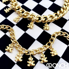 Load image into Gallery viewer, ONCH Gold Teddy Bear Necklace
