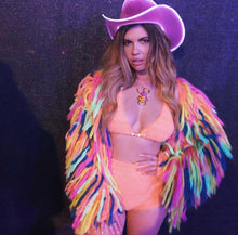 Load image into Gallery viewer, Psychedelic Unicorn Beetle Necklace