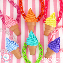 Load image into Gallery viewer, Ice cream swirl Necklace
