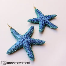 Load image into Gallery viewer, Mystical Blue Starsicle Earrings
