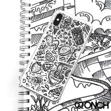 Load image into Gallery viewer, Foodie Doodle Phone Case