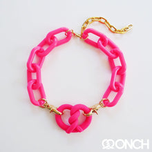 Load image into Gallery viewer, Chunky chain ONCH Pretzel necklaces
