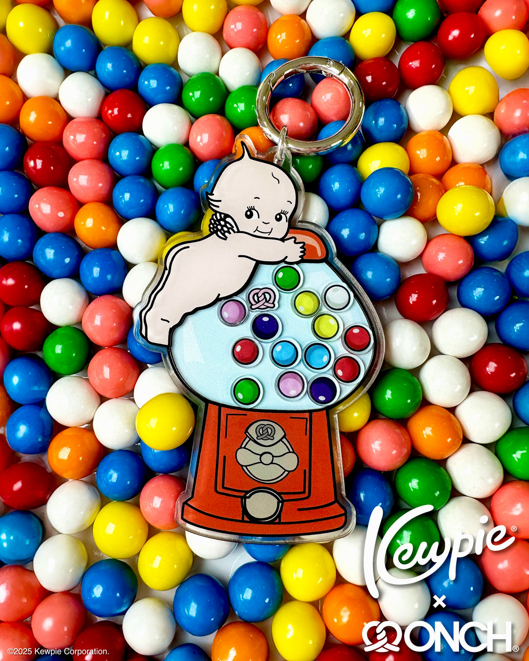 Kewpie® x ONCH Gumball Machine Shaker Bag Charm