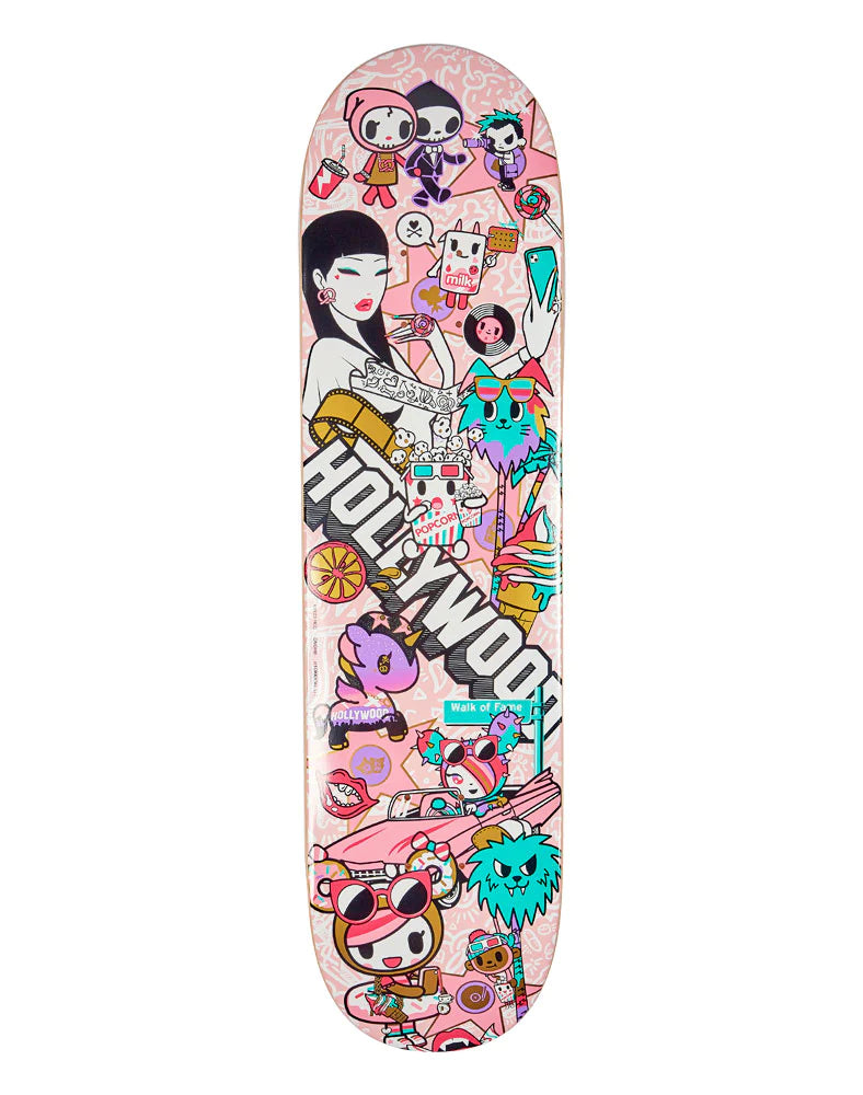 Hollywood 100 x tokidoki x ONCH Skatedeck