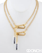 Load image into Gallery viewer, 143K Dollars Tennis Necklace (18K Gold Plated)
