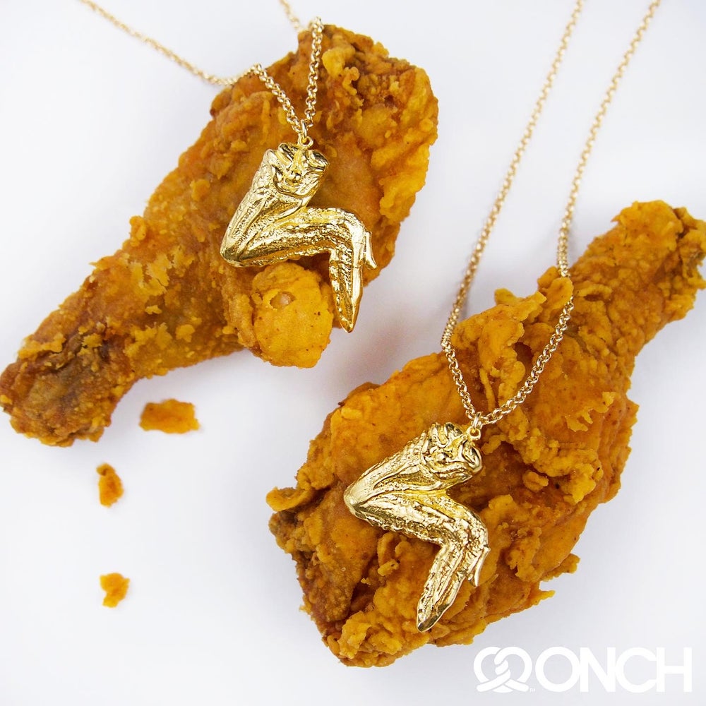Gold Fried Chicken Wing