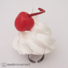 Load image into Gallery viewer, Whip Cream Ring with a Cherry on Top!
