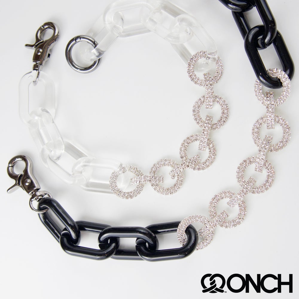 Sparkle lucite chunky choker (online exclusive)
