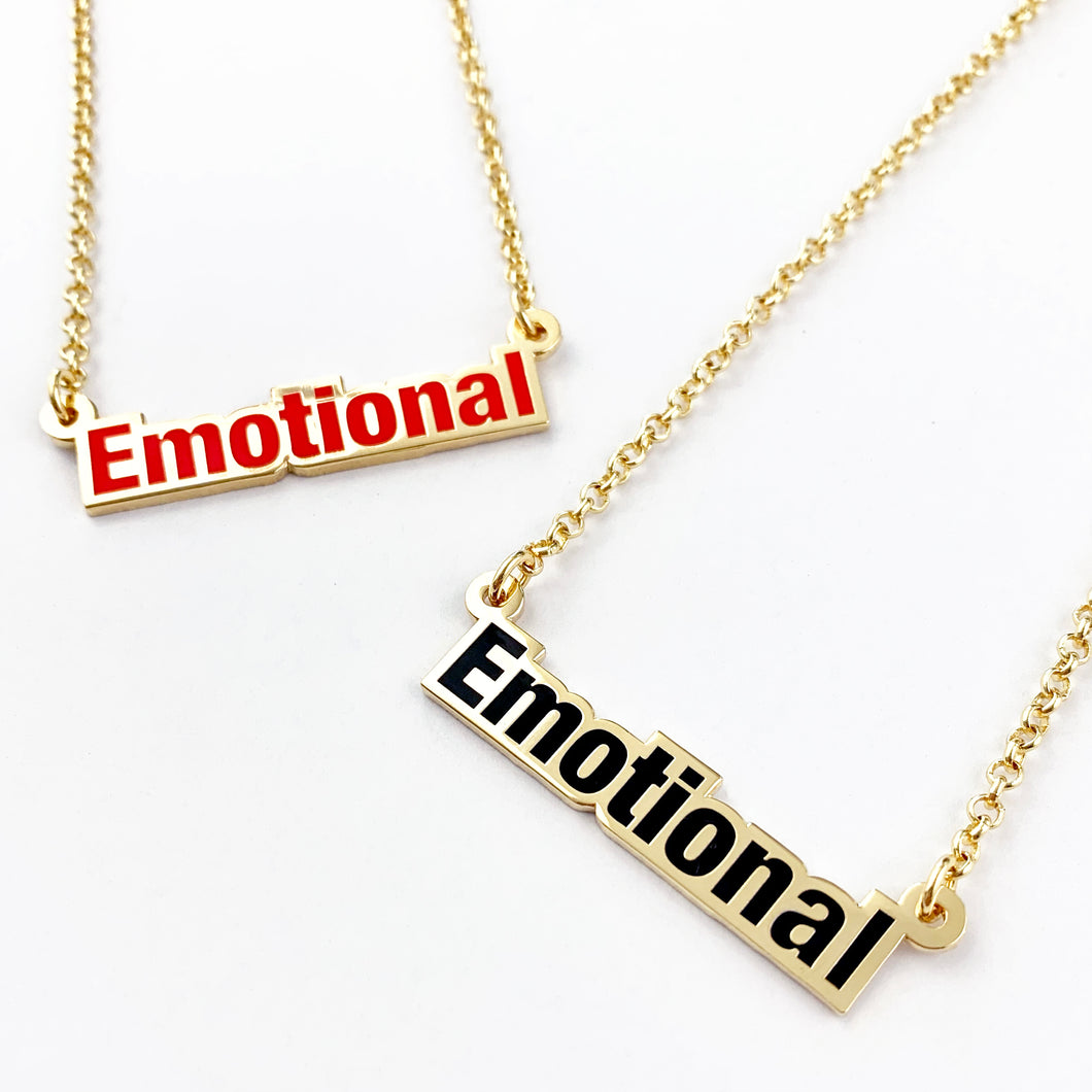 Emotional necklace