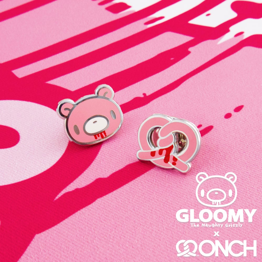 Gloomy Bear x ONCH Pins set (Pink)