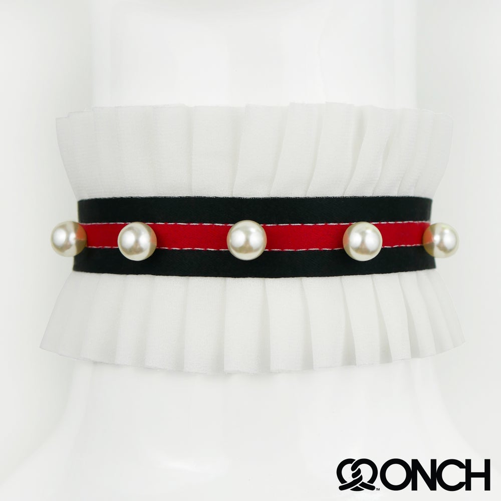 Pearl Ruffled Choker