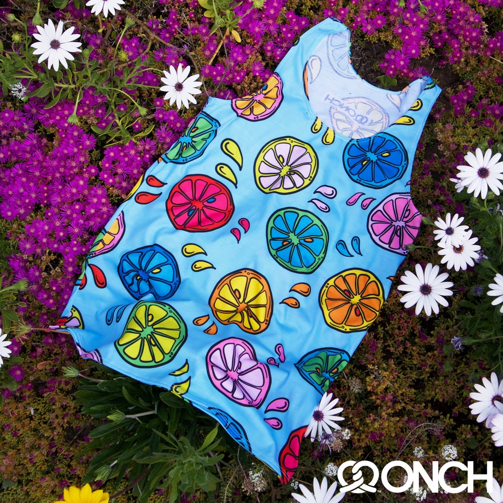 Rainbow Citrus tank top