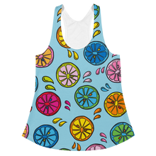 Load image into Gallery viewer, Rainbow Citrus tank top
